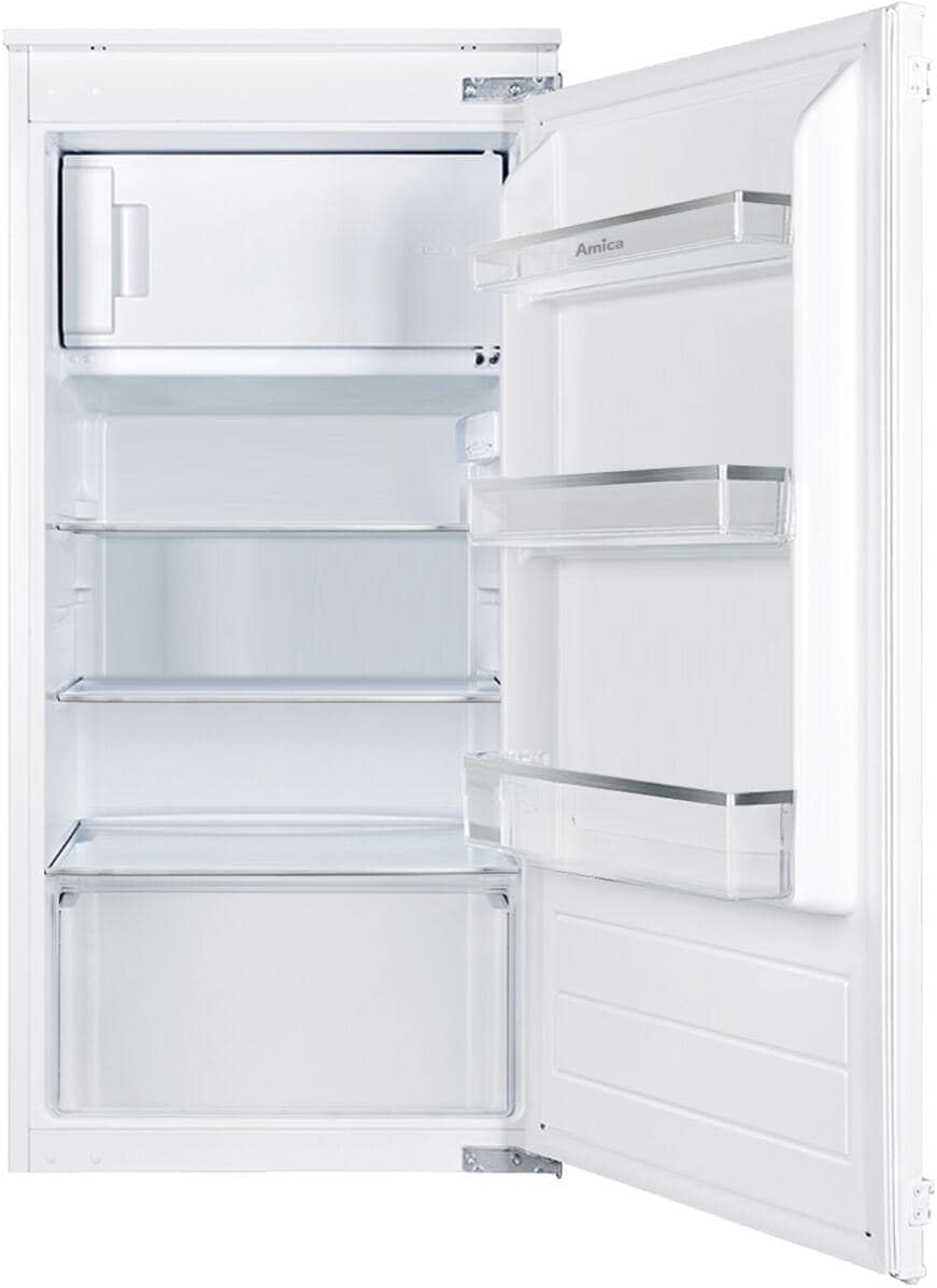 Amica Built-in Fridge with Freezer Tow Door Technology 1020 mm Recess Electronic Control Inverter Motor LED Lighting 102 x 54 x 54 cm - Built-in Cooling Freezer Combination