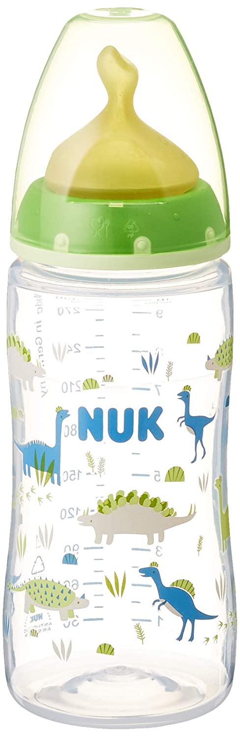Nuk First Bib Plast 300ml T/C 0-6m Wide