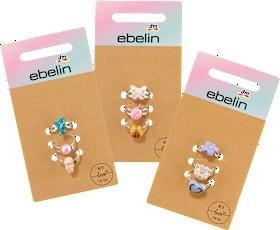 ebelin Children's ring set with different motifs, 3 pieces