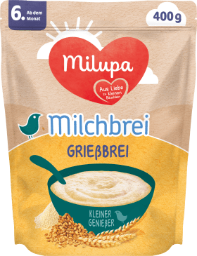 Milupa Milk porridge semolina Miluvit from the 6th month, 400 g