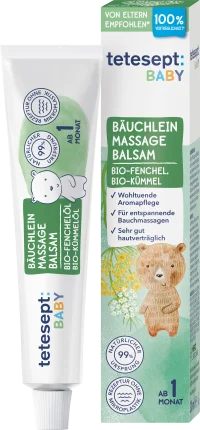 tetesept Baby Tummy Massage Balm, 30 ml