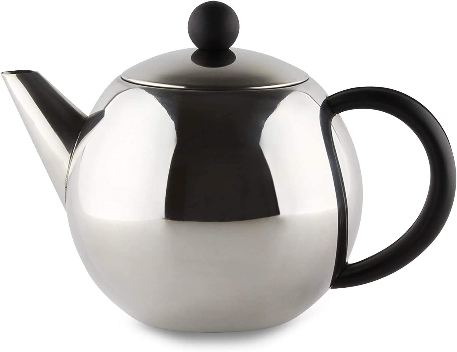 Cafe Ole Grunwerg Rondo Stainless Steel Teapot & Infuser - 1.5L ST-050X