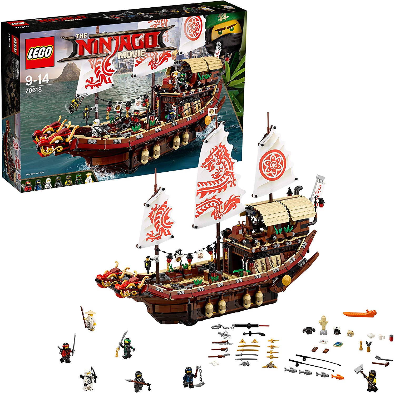 Lego Ninjago The Movie 70618 Ninja Plane Glider – Available Now