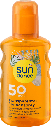 SUNDANCE Sun spray transparent SPF 50, 200 ml