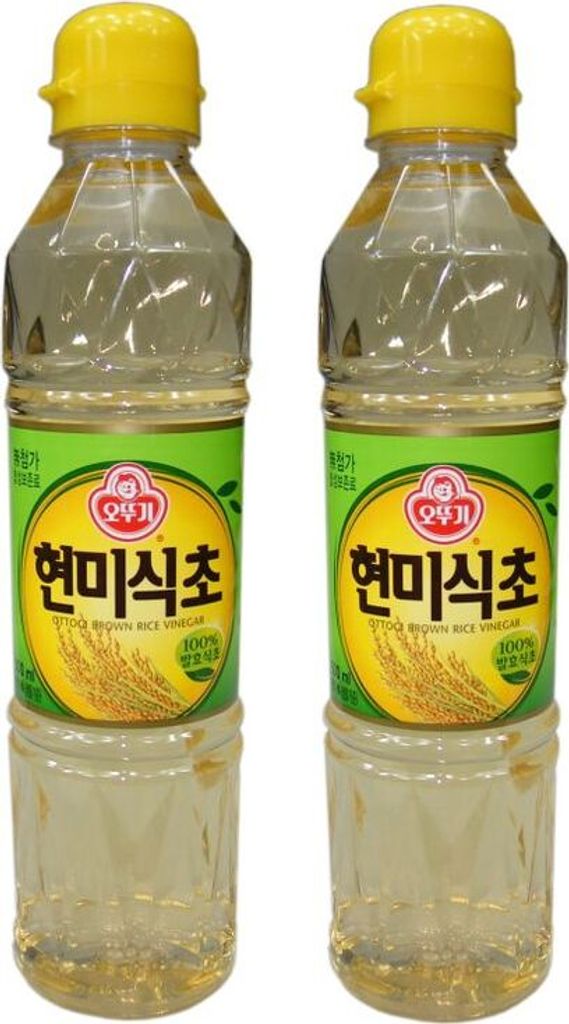 [ 2x 500ml ] OTTOGI Brown Rice Vinegar (made from brown rice, for sushi) / Brown Rice Vinegar
