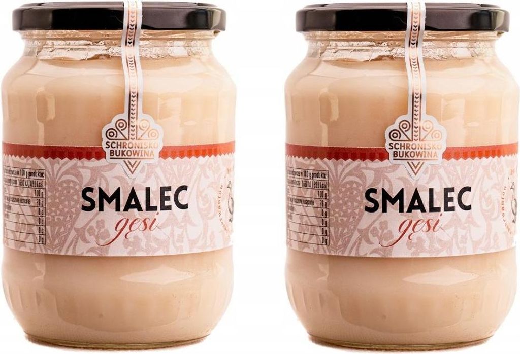 2x Goose fat 588g/ 710ml - Schronisko Bukowina