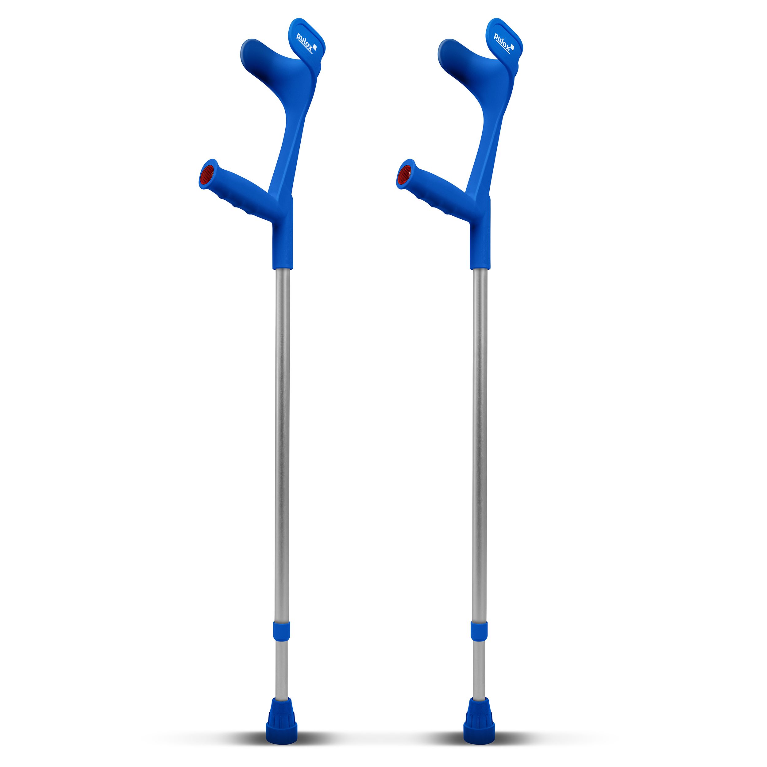 2x Classic Crutches (pair) - Ossenberg Walking Aids Forearm Crutches in Blue