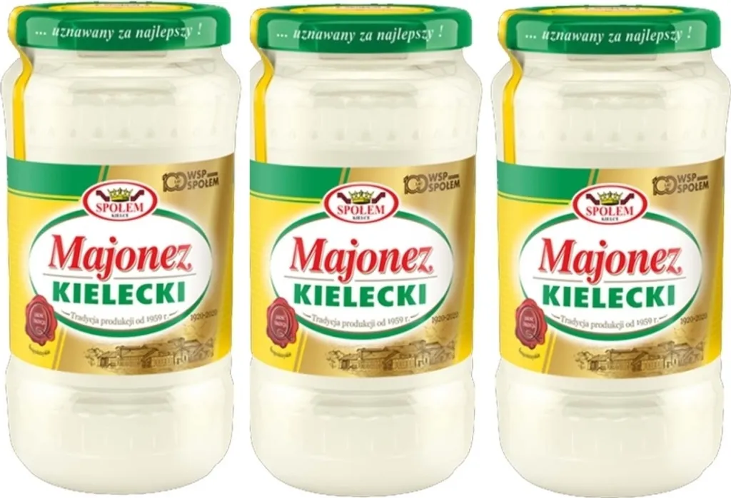 Wytworcza Spoldzielnia Pracy Spolem 3 x Mayonnaise Kielecki WSP Spolem 310 ml (Prime)