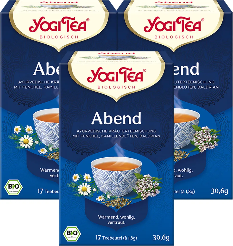 3 x YOGI TEA evening | 3 x 30.6g
