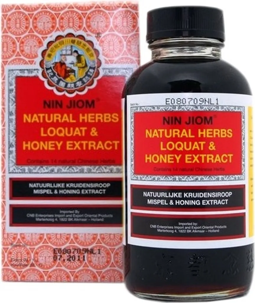 [ 300ml ] NIN JIOM PEI PA KOA Honey, Medlar Herbal Syrup, contains 14 herbs