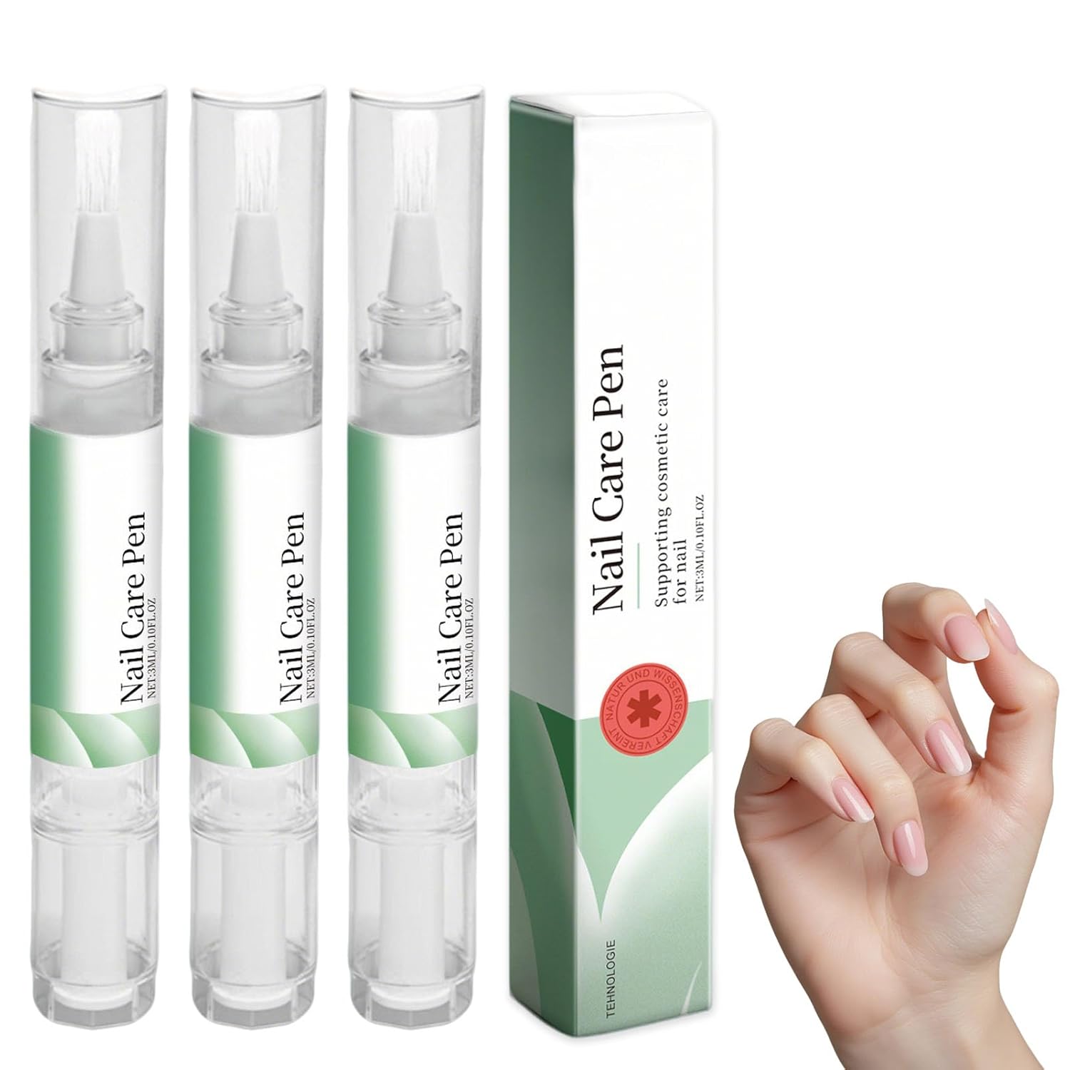 COSEN 2025 Nail Fungus Pen Austria, Nail Care Pen Nail Fungus Pen, Nail Care Pen Nail Care Pen Nail Care Nail Repair Routine Nail Care Pen for Nourished Fingernails and Toenails (3 Pieces)