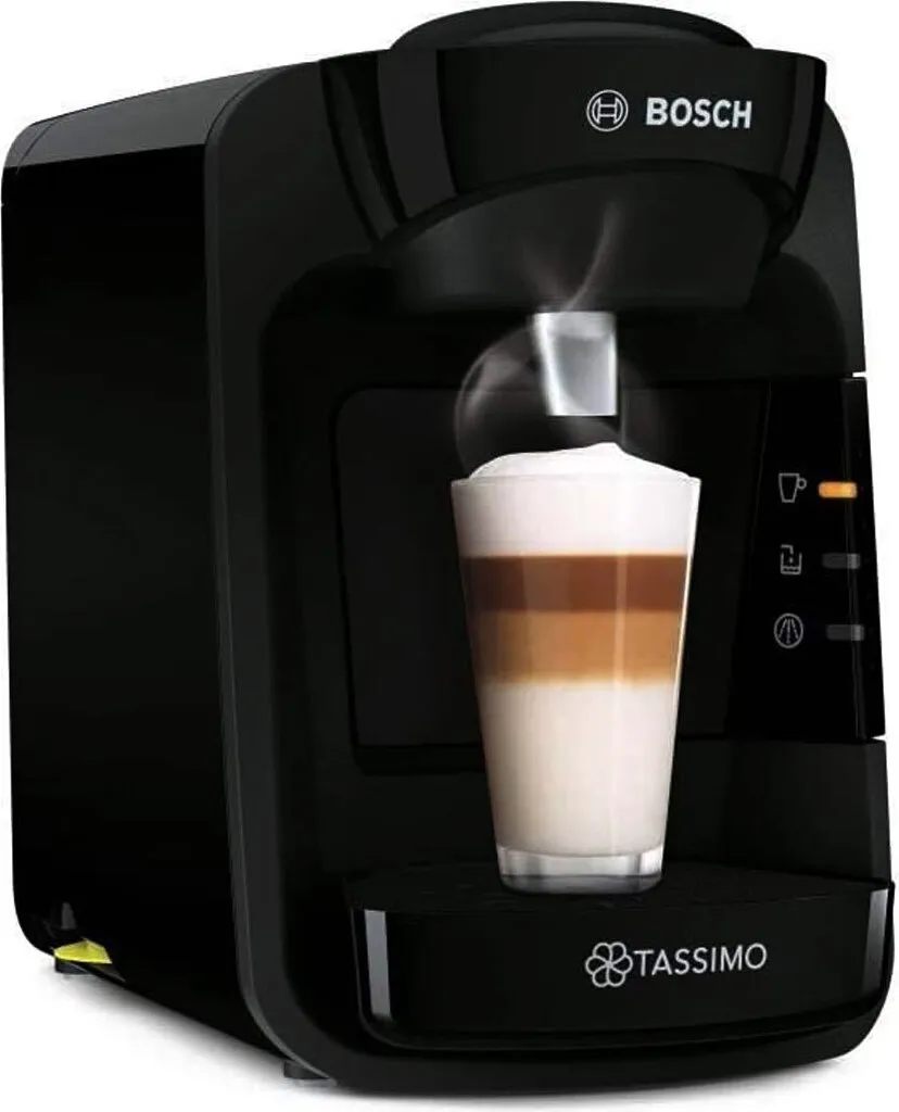 3.3 bar 1300 w black capsule coffee machine Bosch TAS3102
