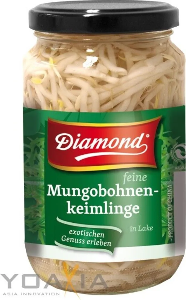 330g / 175g ATG DIAMOND fine mung bean sprouts in brine soy sprouts 505g