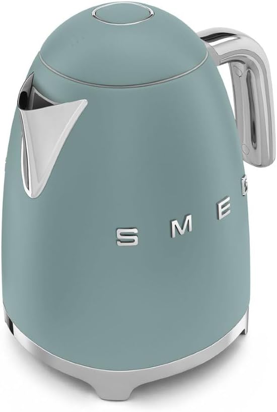 Smeg KLF03EGMEU Kettle Emerald Green Aesthetic 50s Style