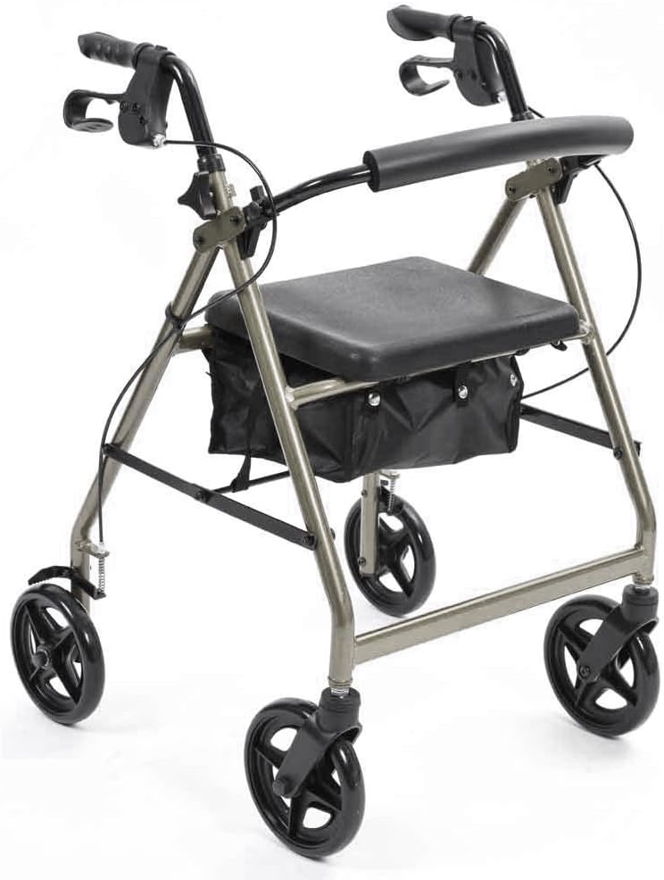 NRS Healthcare NRS Healthcare A Series 4 Wheel Walker - Silver