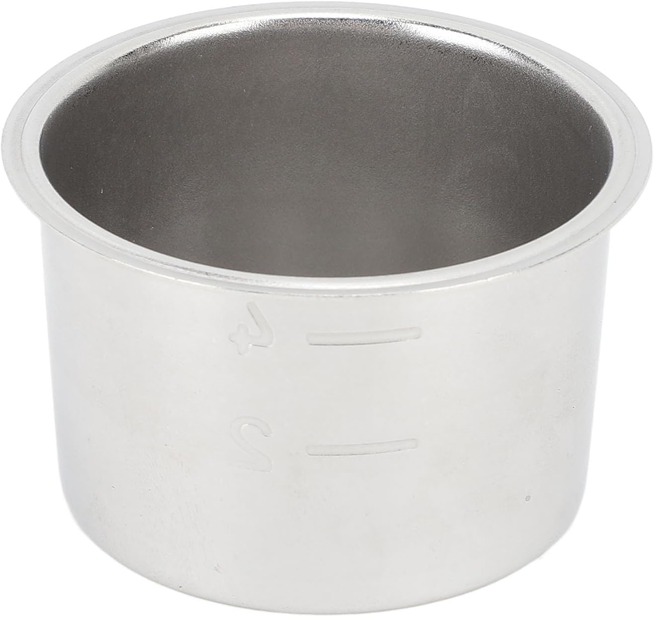 Qalvona Stainless Steel Coffee Filter Basket, 304 Stainless Steel, 51mm, For Semi-Automatic Coffee Machines, 4 Cups - High Filtration Accuracy, Corrosion Resistant, For Aromatic Coffee (51 mm for 4 cups)