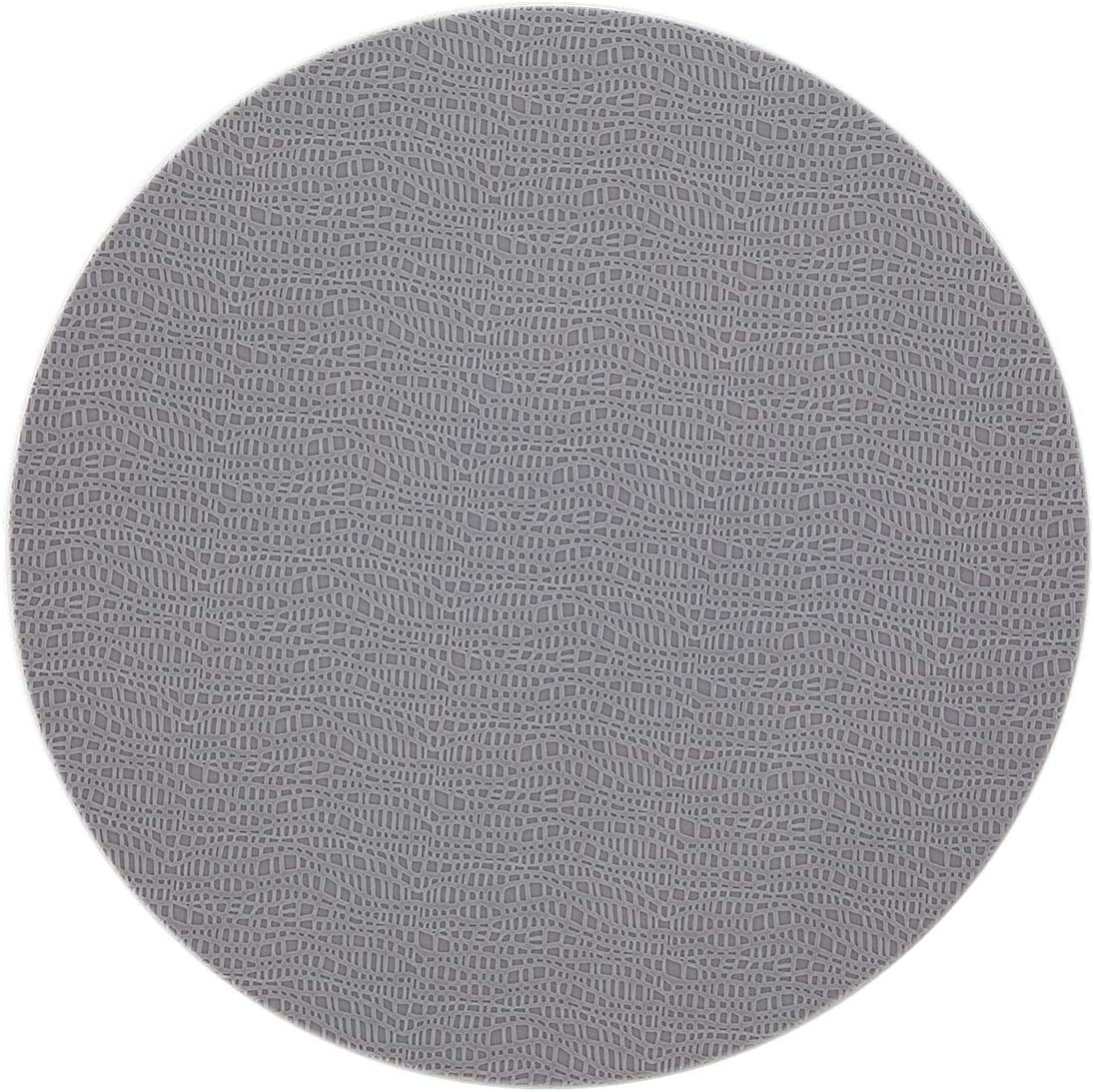 Seltmann Weiden 001.744905 Fashion Elegant Grey Serving Platter Round, Grey