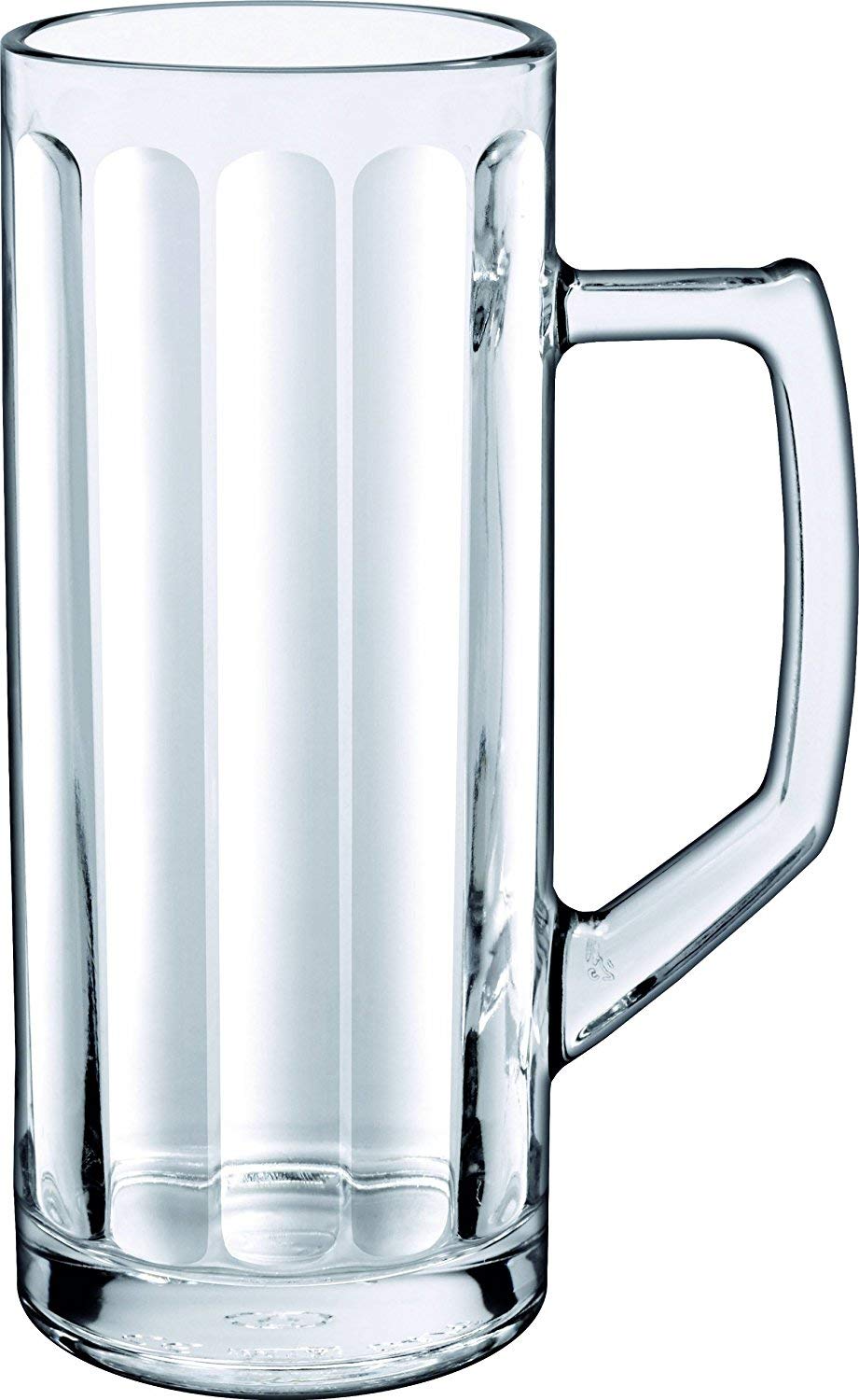 Borgonovo Set of 6 Reno Beer Glasses in Various Colours Sizes available - Calibrated