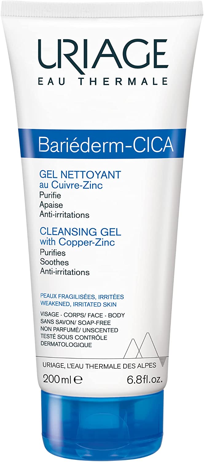 Uriage Bariéderm Cica Gel Cleanser 200 ml