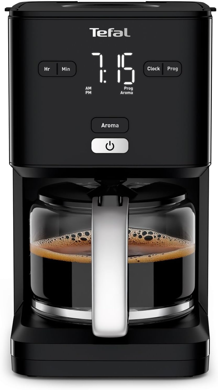 Tefal Smart & Light TT640810 Digital Toaster with Thermostat, 7 Positions, Black
