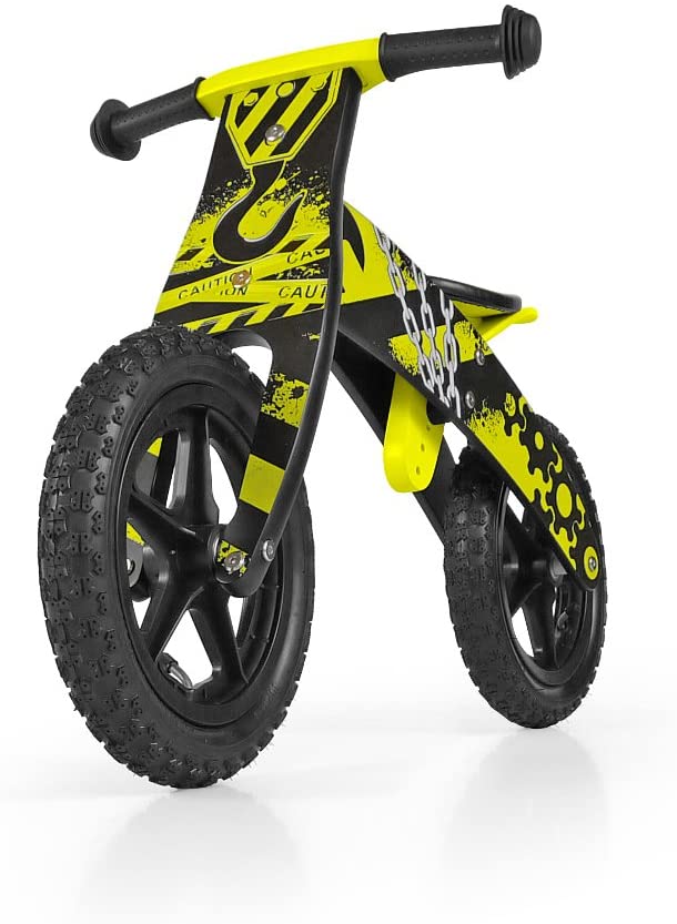 Milly Mally 1483 Wooden Balance Wheel - Yellow