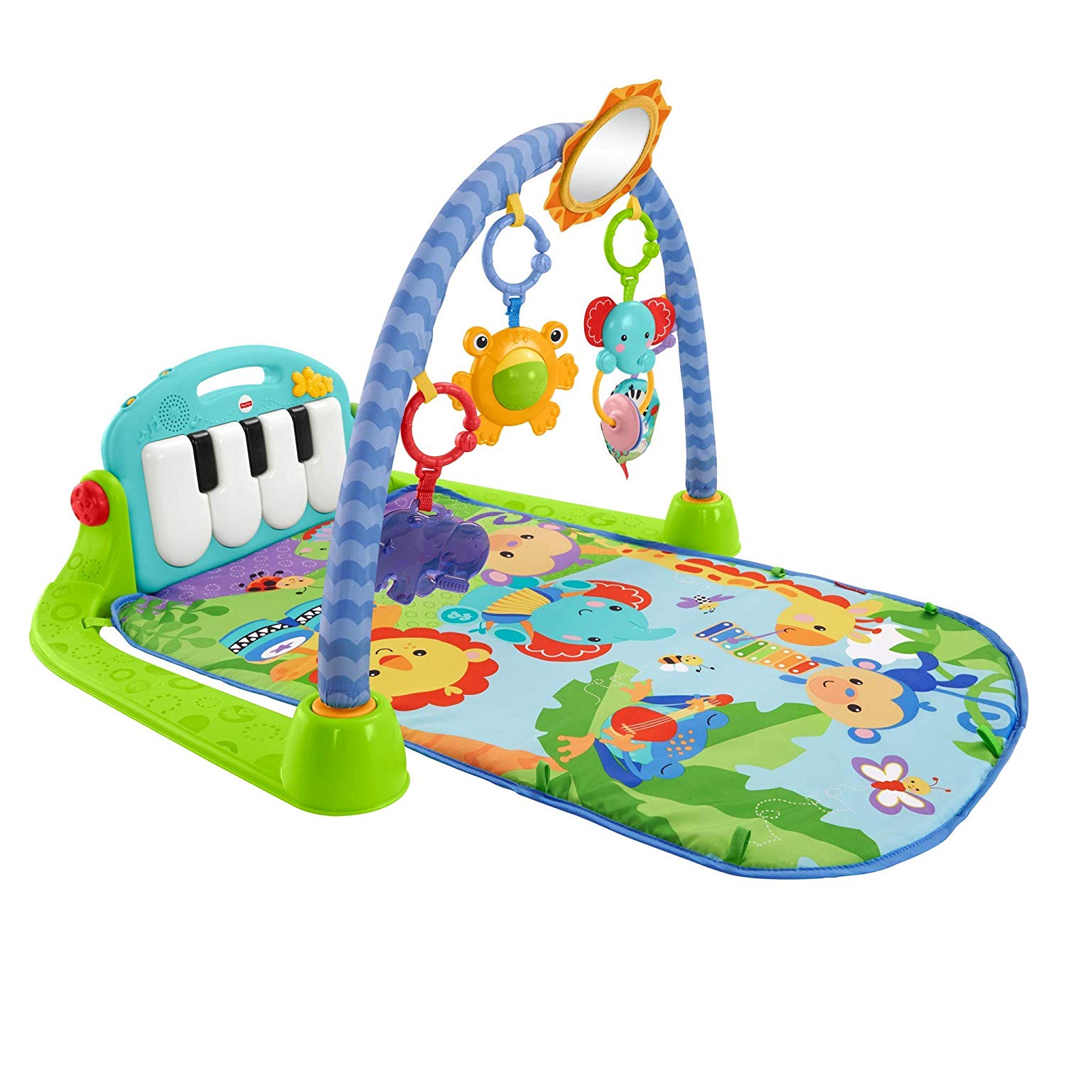 Fisher-Price Fisher Price - Rainforest Piano Gym with Music and Lights