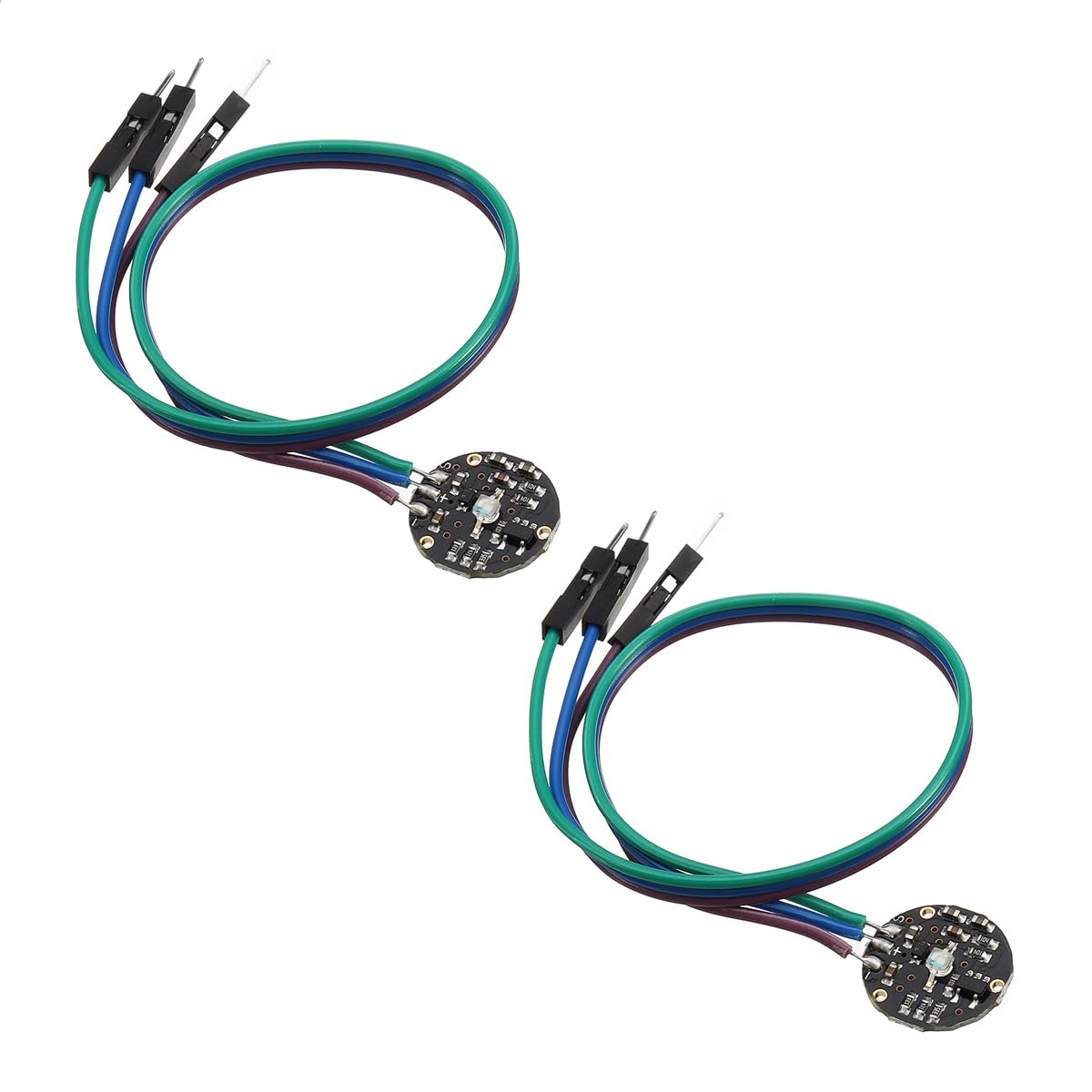 tooloflife 2 x Heart Rate Sensor Module Heart Rate Monitor Sensor Compatible with Arduno
