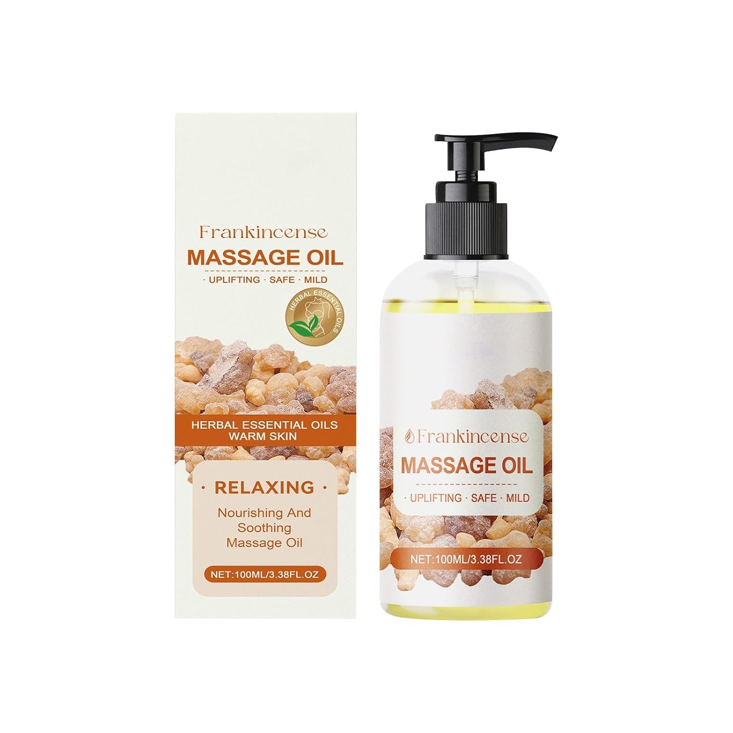 Muium(TM) Körpermassageöl, Natürliches Körperöl, Feuchtigkeitsspendendes Massageöl für die Haut, Hautfeuchtigkeit, leichte Feuchtigkeitscreme, Körpermassageöl für Frauen, 100ml (1)