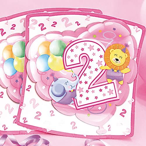 Givi Itali 24 Cm Alter 2 Baby Girl Eckig Teller (10 Stück, One Size)