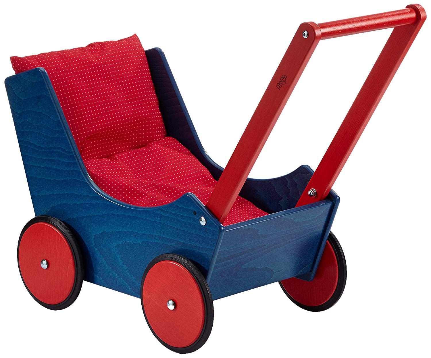 Haba 1625 Dolls Pram Blue