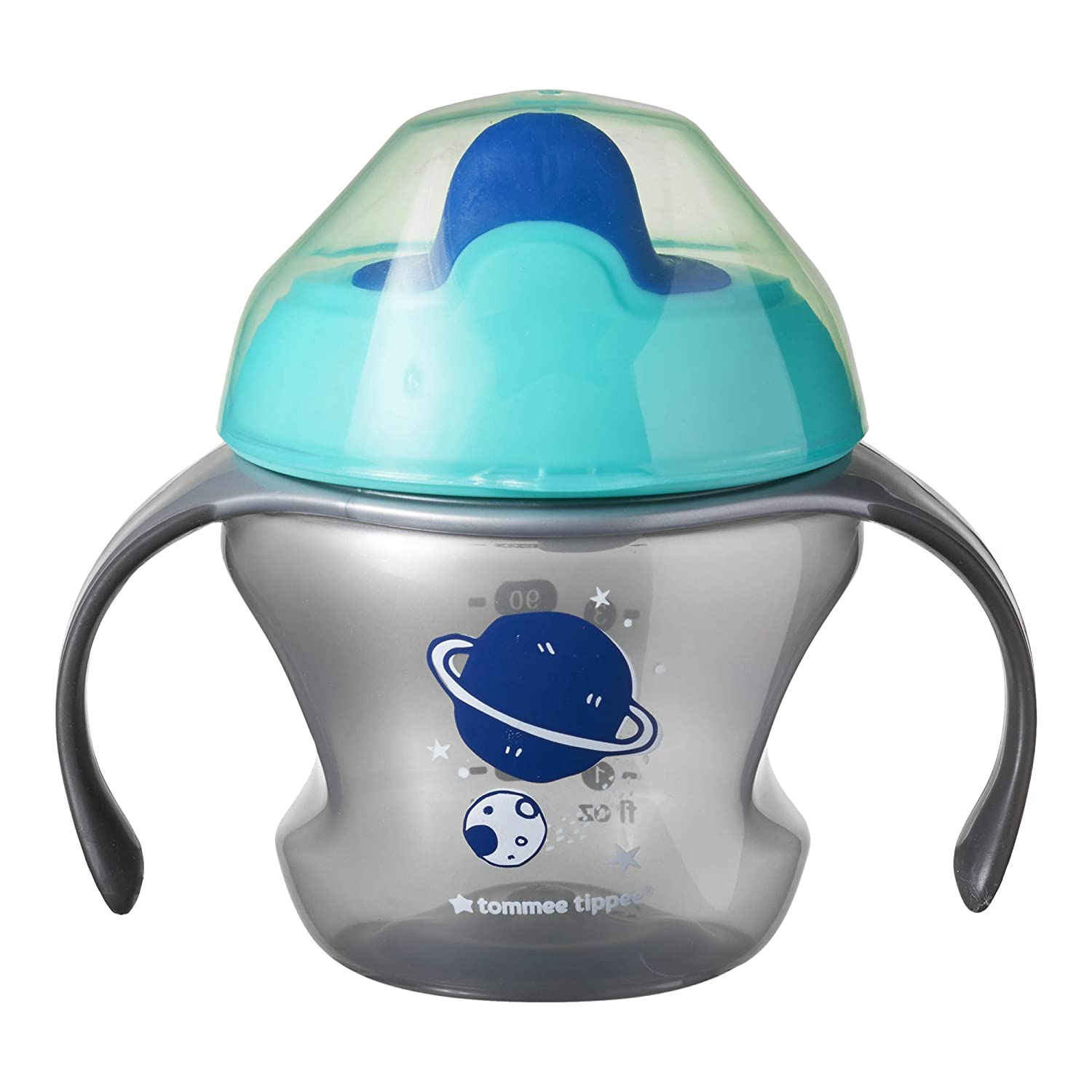 Tommee Tippee Sippee Cup with Handles and Soft Spout, Leak-Proof, 4+ Months, Blue