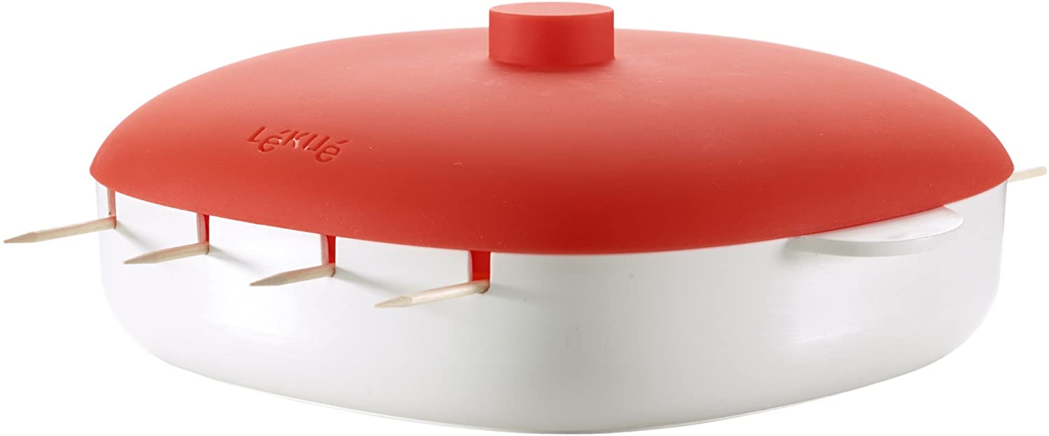 Lekue 4 Kabob Maker – Red
