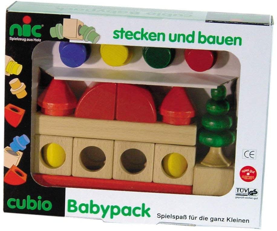 nic - holzspielzeug Nic 2111 - Cubio Baby Pack 1