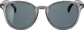 SUNDANCE Sunglasses adults gray, transparent frame, 1 piece