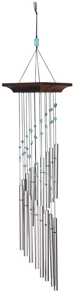 Woodstock Chimes Mst Mystic Wind Chime, Turquoise, 56 X 10 X 10 Cm