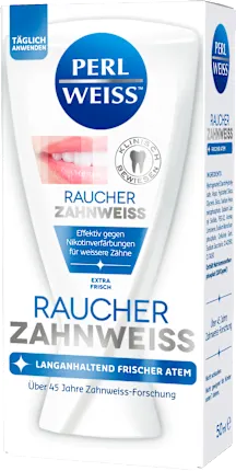 Perlweiss Toothpaste smoker's teeth whitening, 50 ml