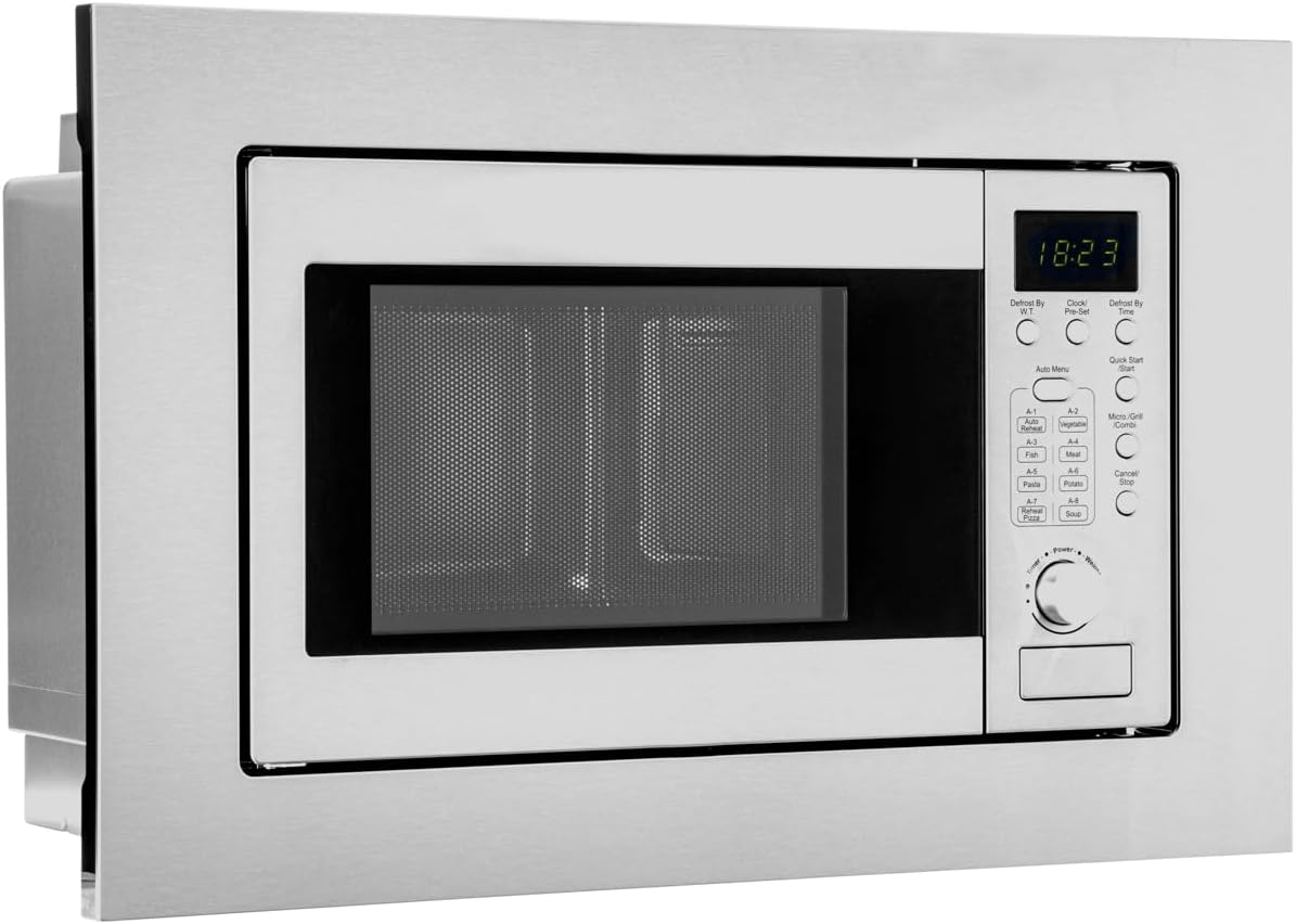 Bomann EMWG 2215 CB Built-in Microwave with Grill, 20 Liters