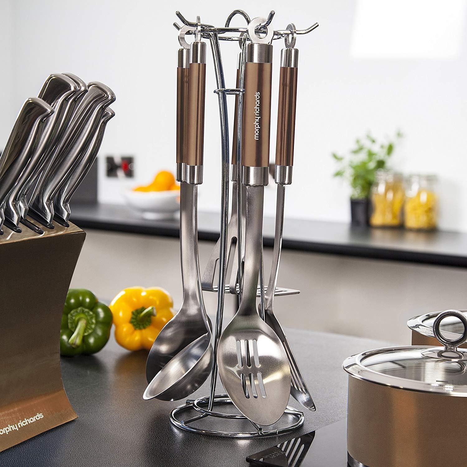 Morphy Richards 46825 Stainless Steel Accents 5 Piece Tool Set