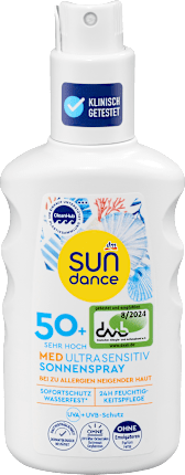 SUNDANCE Sun spray MED ultra sensitive SPF 50+, 200 ml