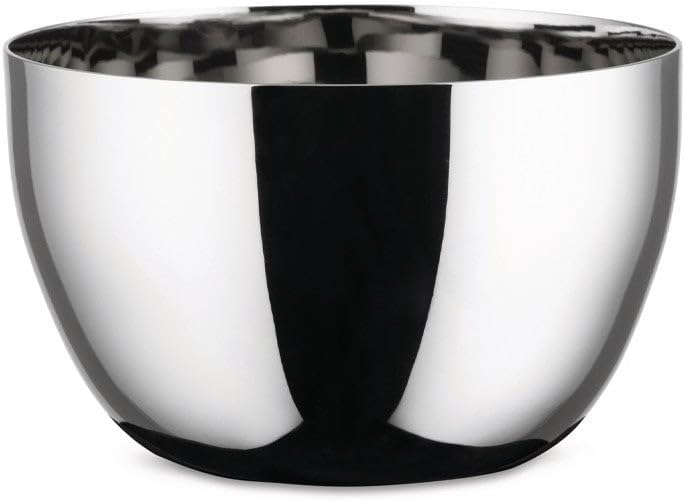 Alessi Mami Set of 3 Stainless Steel Bowls for Fondue by Stefano Giovannoni