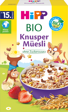 HiPP Crunchy children's muesli from the 15th month, 200 g