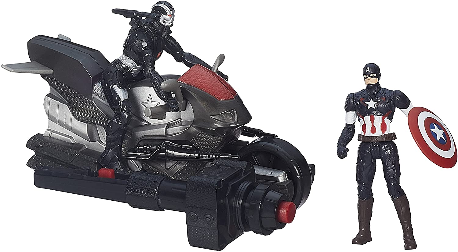 Marvel Avengers Age Of Ultron Captain America And War Machine Figures With 