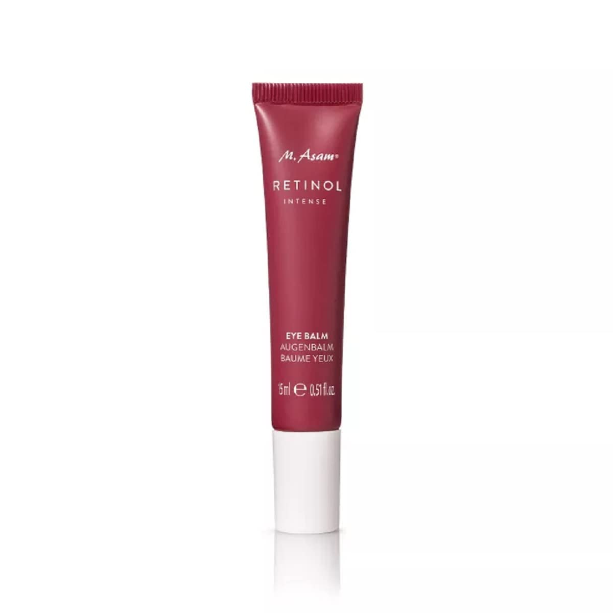 M. Asam Retinol Intense Eye Balm (15 ml) - Rich Eye Balm for Effective Wrinkle Smoothing & Against Signs of Skin Aging, Eye Cream, with Retinol, Hyaluronic & Shea Butter, Vegan Eye Care