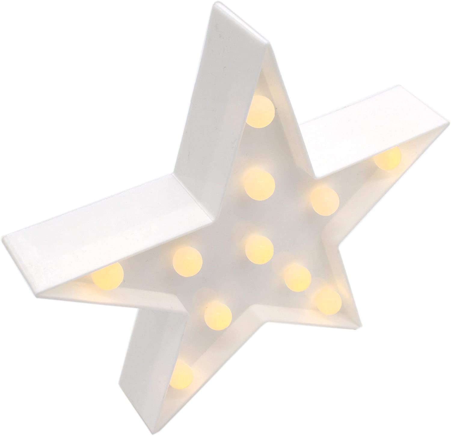 DARO DEKO Daro Decorative 3D Star White With 11 Lights