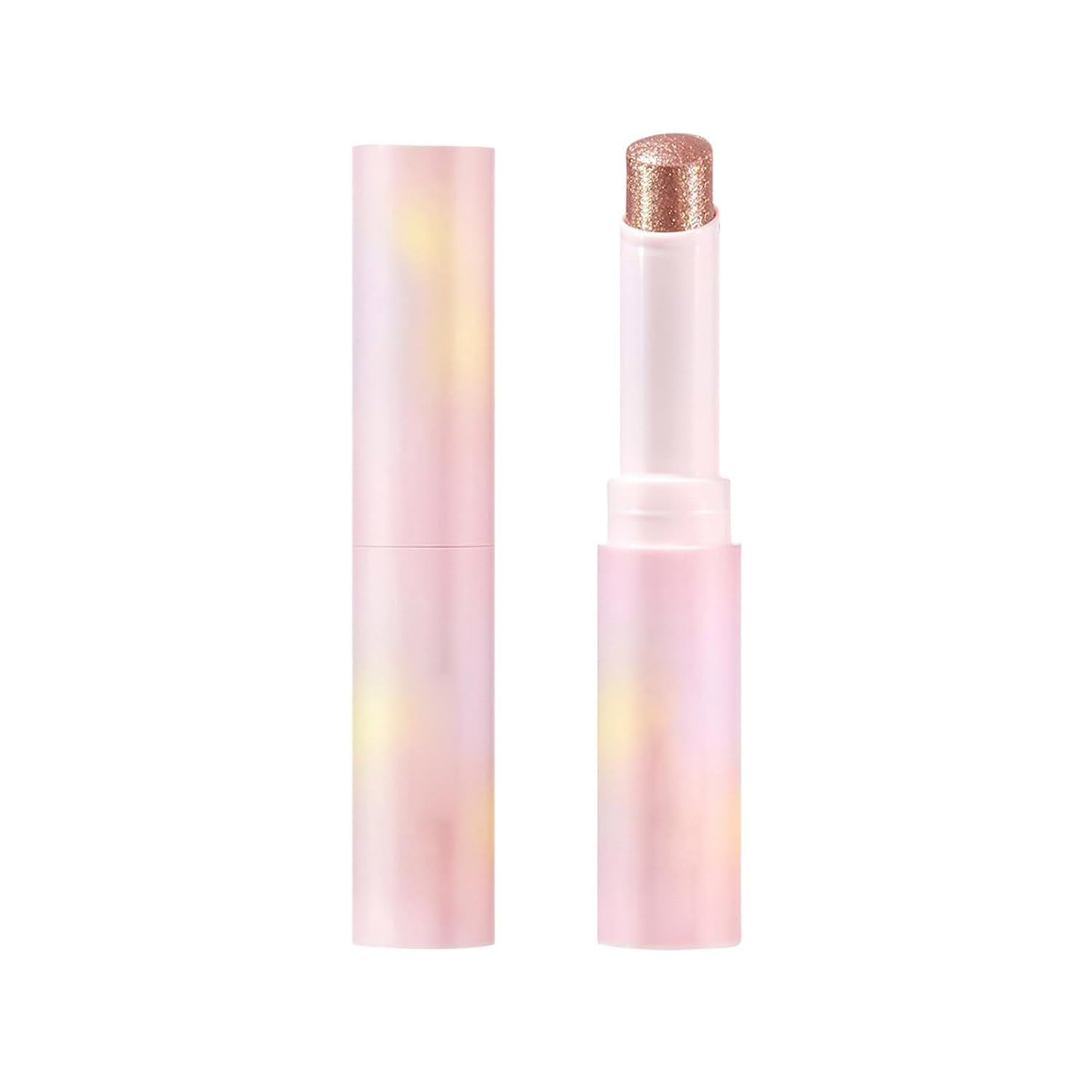 Generic Crystal Jelly Glaze Stick Eyeshadow Stick Brightener Pencil Coloring Pencil with Easy to Blend Long-Lasting Eyeshadow SNh195 (A, 8.3 cm)