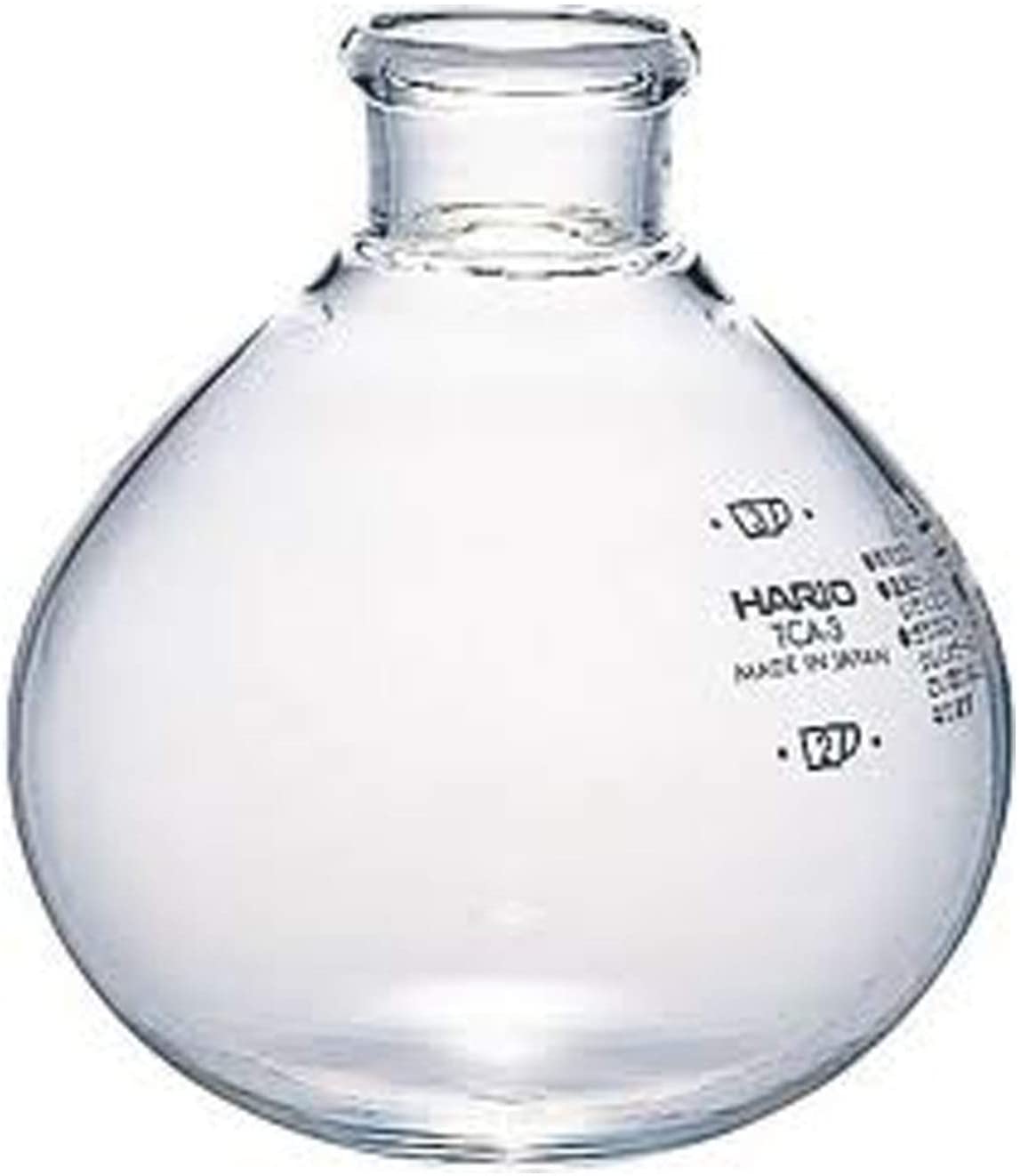 Hario 4977642508057 VD 5-Cup Bottom Shell for Coffee Siphon, Transparent, Glass, No Colour, 10.5 x 15 x 12 cm