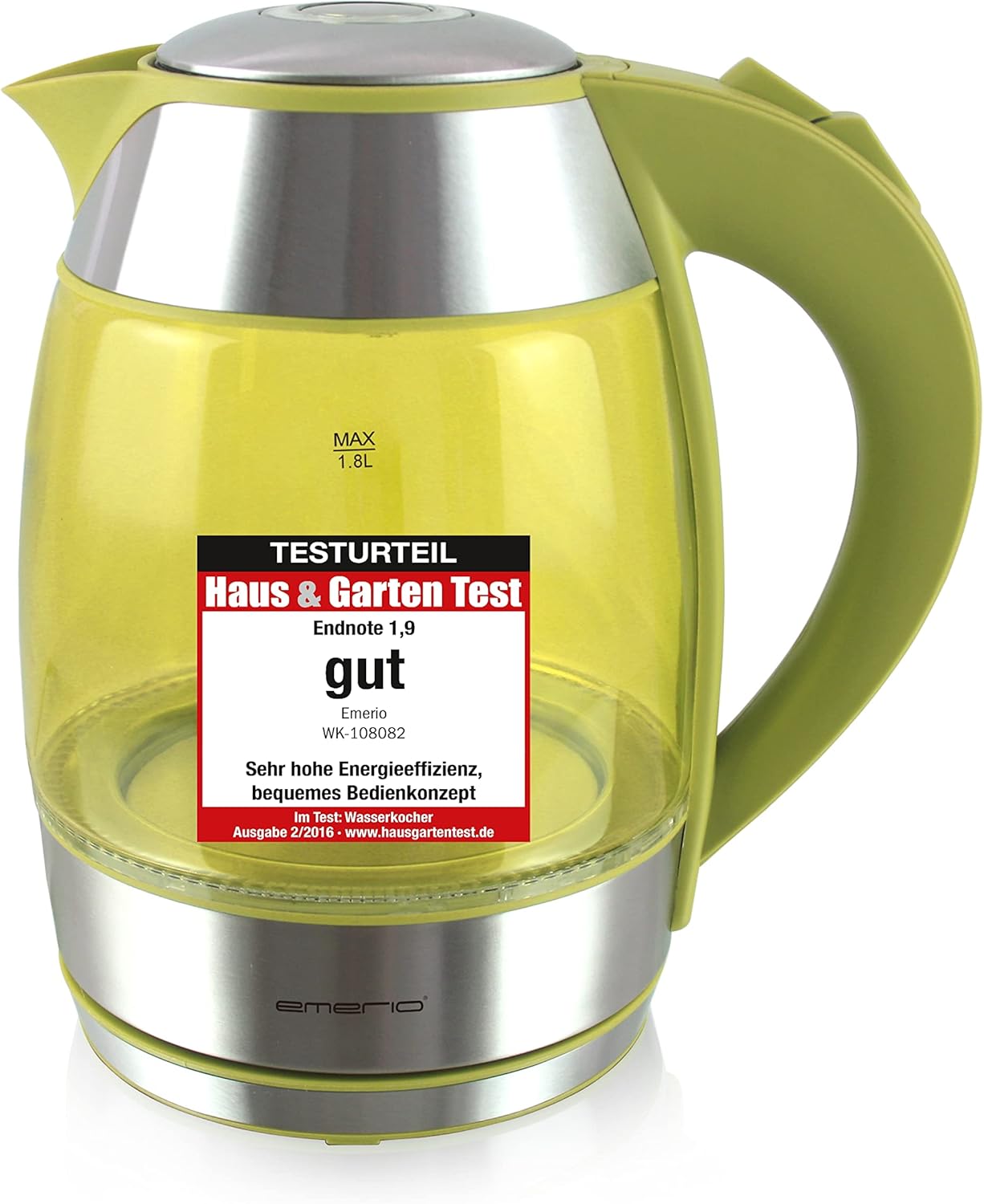 Emerio WK-108082.7 electrical kettle - electric kettles
