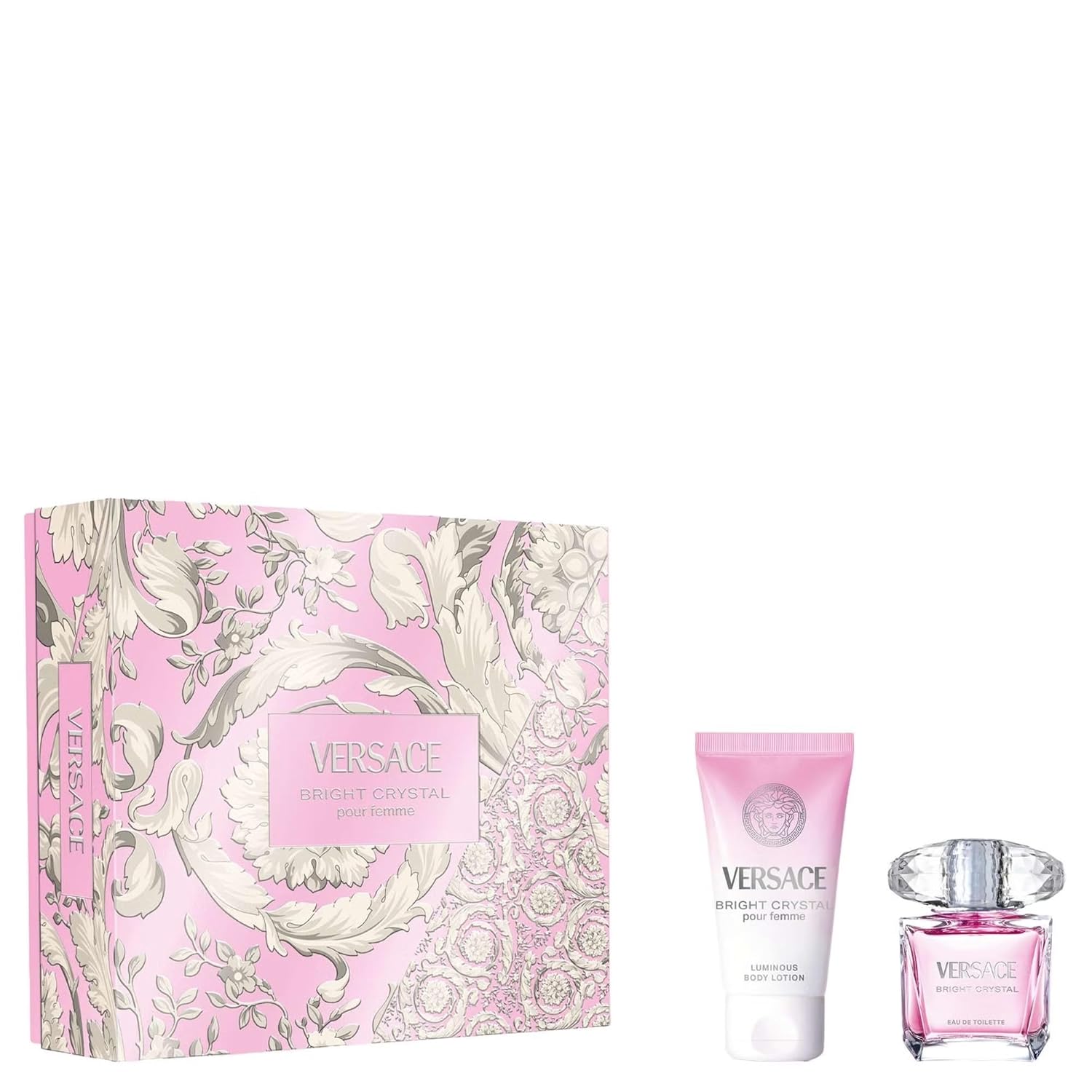 VERSACE Bright Crystal Set (Eau de Toilette 30 ml + Body Lotion 50 ml)