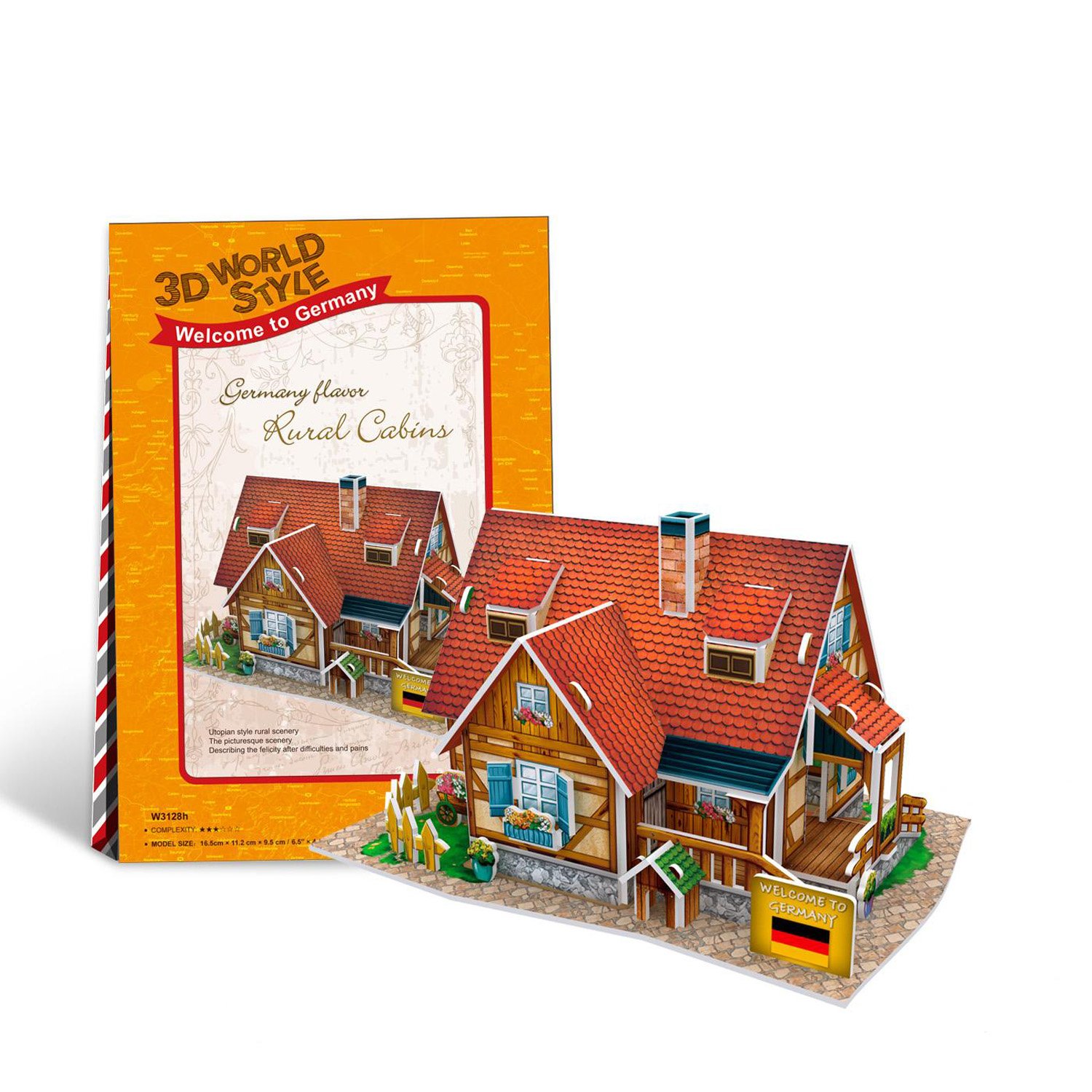 CubicFun D Puzzle Rural Cabins A
