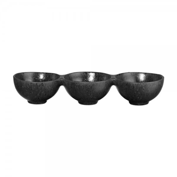 Set of 3 bowls Grande Nero Black Iron (8.5x26cm) by Asa